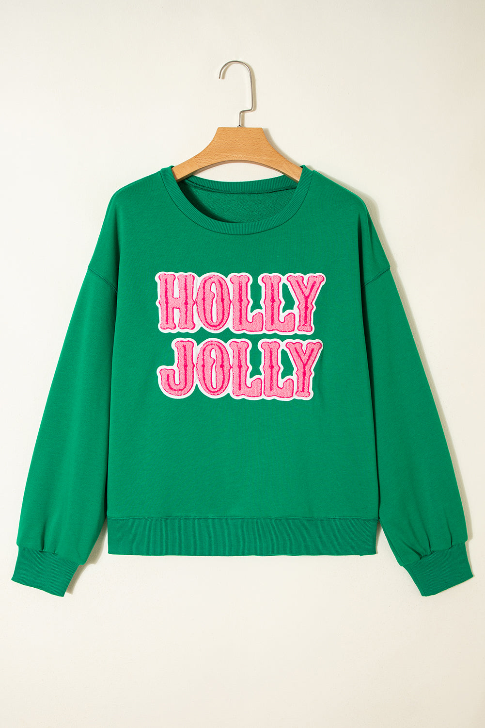 Green Holly Jolly Christmas Sweatshirt