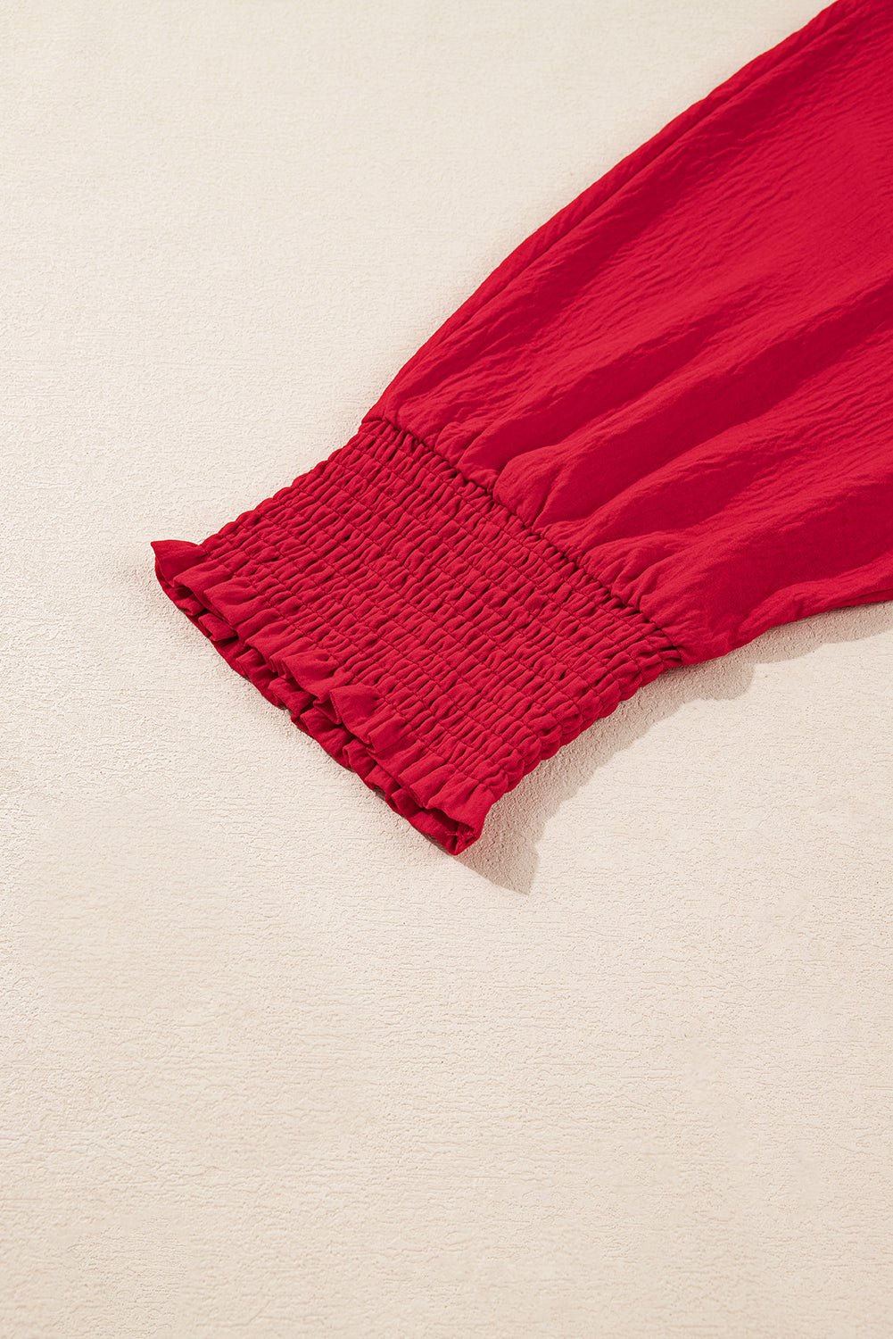 Fiery Red Loose Tunic Top Curvy