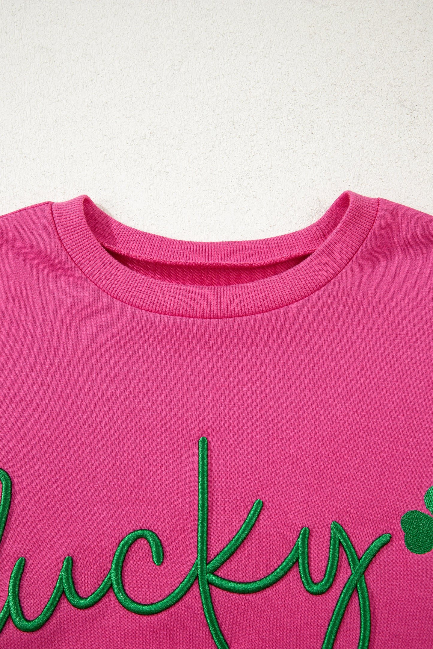 Rose Red Lucky Oversized Top