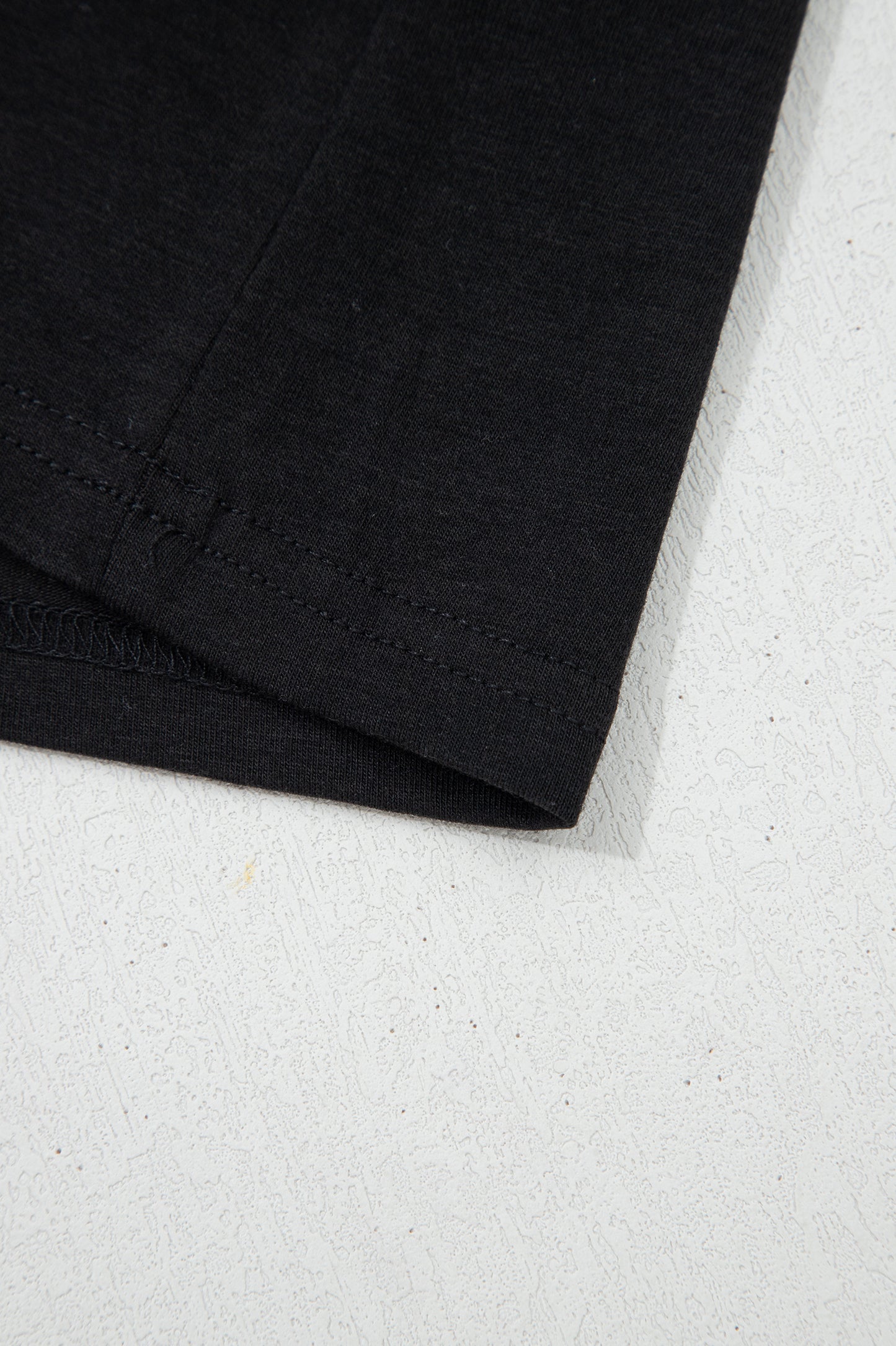 Black Plus Size Solid Color Bow Tie Peplum Tank Top