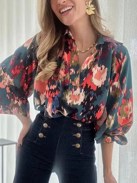 Easy on the Eyes Top "Blue"