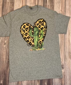 Cactus Heart Tee