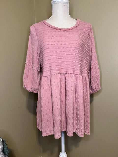 Mellow Mauve Top